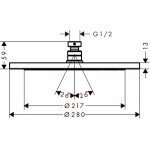 Κεφαλή ντους επίτοιχος τύπος / οροφής 28x28 από ορείχαλκο 1 ροής brushed bronze, χρώμα: Μπρονζέ επιφάνεια: Βουρτσισμένη Κεφαλές ντους Κεφαλή ντους επίτοιχος τύπος / οροφής 28x28 από ορείχαλκο 1 ροής brushed bronze, χρώμα: Μπρονζέ επιφάνεια: Βουρτσισμένη Κεφαλές ντους