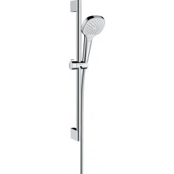 Shower slider rail 65cm material: Brass 110 Vario with hand shower & hose, color: Chrome surface: Glossy