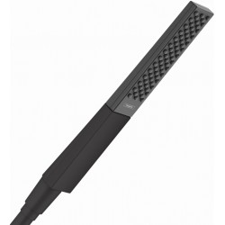 Τηλέφωνο ντους 1 ροής Baton 100, χρώμα: Μαύρο επιφάνεια: Ματ