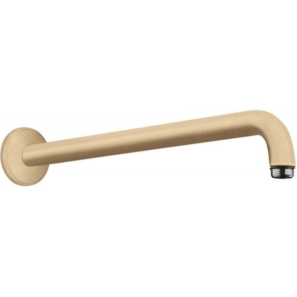 Arm 38,9cm  brushed bronze Wall-mounted material: Brass, color: Bronze surface: Brushed Shower arms