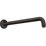 Arm 38,9cm Wall-mounted material: Brass, color: Black surface: Matt Shower arms Arm 38,9cm Wall-mounted material: Brass, color: Black surface: Matt Shower arms