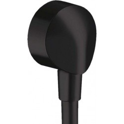 Provision, color: Black surface: Matt Outlet elbows