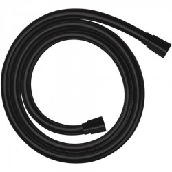 Shower hose 125cm material: Plastic, color: Black surface: Matt Shower hoses