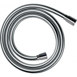 Shower hose 200cm material: Plastic, color: Chrome surface: Matt Shower hoses