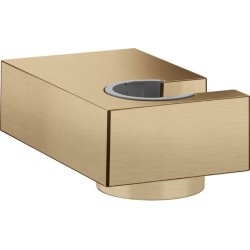 Στήριγμα ντους σταθερό από ορείχαλκο brushed bronze, χρώμα: Μπρονζέ επιφάνεια: Βουρτσισμένη Στηρίγματα ντους