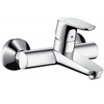 Wash basin tap Wall-mounted exposed material: Brass mixer, color: Chrome surface: Glossy Wall-mouned exposed Wash basin tap Wall-mounted exposed material: Brass mixer, color: Chrome surface: Glossy Wall-mouned exposed
