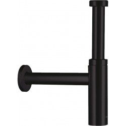 Sink siphon 1 ¼” material: Brass surface: Matt, color: Black Siphons