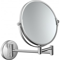 Make up mirror material: Brass Wall-mounted, color: Chrome surface: Glossy Makeup mirrors