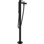Bathtub tap Floor-standing external part material: Brass, color: Black surface: Matt Floor standing Bathtub tap Floor-standing external part material: Brass, color: Black surface: Matt Floor standing