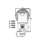 Waste cover material: Brass Shower waste tops