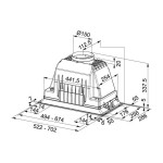 Απορροφητήρας εντοιχιζόμενος απλός 52cm 160 W Stainless steel, χρώμα: Χρωμέ Απορροφητήρες εντοιχιζόμενοι Απορροφητήρας εντοιχιζόμενος απλός 52cm 160 W Stainless steel, χρώμα: Χρωμέ Απορροφητήρες εντοιχιζόμενοι