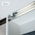 Shower enclosure Linear 117x200 6mm sliding surface: Glossy, color: Chrome Linear Shower enclosure Linear 117x200 6mm sliding surface: Glossy, color: Chrome Linear