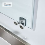 Shower enclosure Linear 117x200 6mm sliding surface: Glossy, color: Chrome Linear Shower enclosure Linear 117x200 6mm sliding surface: Glossy, color: Chrome Linear