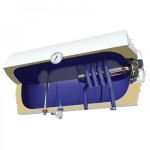 Θερμοσίφωνας κάθετος 100L 4000watt, χαλύβδινος Θερμοσίφωνες