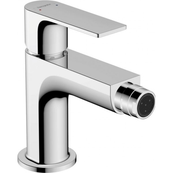 Bidet mixer material: Brass, color: Chrome surface: Glossy Deck-mounted
