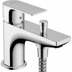 Bathtub tap Deck-mounted complete material: Brass, color: Chrome surface: Glossy Deck-mounted Bathtub tap Deck-mounted complete material: Brass, color: Chrome surface: Glossy Deck-mounted
