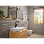 Wash basin tap Deck-mounted L size material: Brass mixer With pop-up waste set 210, color: Black surface: Matt Deck-mounted Wash basin tap Deck-mounted L size material: Brass mixer With pop-up waste set 210, color: Black surface: Matt Deck-mounted