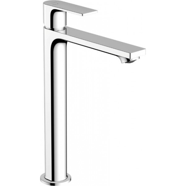 Wash basin tap Deck-mounted for free-standing washbasin material: Brass mixer With pop-up waste set 240, coolstart, color: Chrome surface: Glossy Deck-mounted