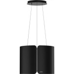 Απορροφητήρας καμινάδα κεντρική 42cm 250 W, χρώμα: Μαύρο Καμινάδες κεντρικές