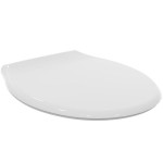 Toilet-seat soft closing, style: Wrapover Slim, color: White Toilet seats & covers