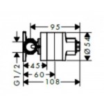 Bidet system inner part Wall-mounted bidet hand shower systems