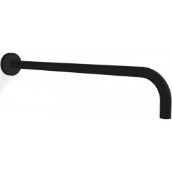 Βραχίονας 45cm Black Matt επίτοιχος τύπος από ορείχαλκο, χρώμα: Μαύρο επιφάνεια: Ματ Βραχίονες κεφαλής ντους