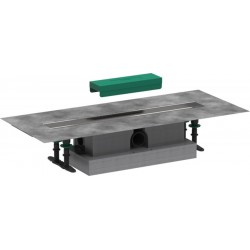 Βάση για αυλάκι ντουσιέρας, εσωτερικό μέρος, 60cm από πλαστικό Βάσεις