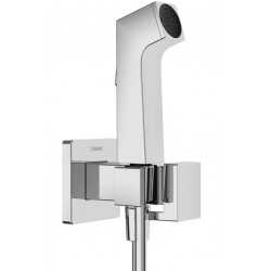 Bidet system Mixing material: Brass, color: Chrome surface: Glossy Wall-mounted bidet hand shower systems
