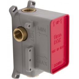 Μπαταρία ντουζιέρας εντοιχιζόμενη εσωτερικό μέρος 2 εξόδων