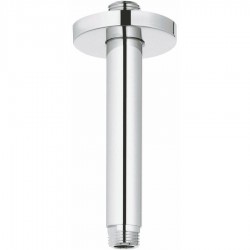Arm 14,2cm Ceiling-mounted material: Brass, color: Chrome surface: Glossy Shower arms