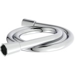 Shower hose 175cm material: Plastic, color: Chrome surface: Matt Shower hoses