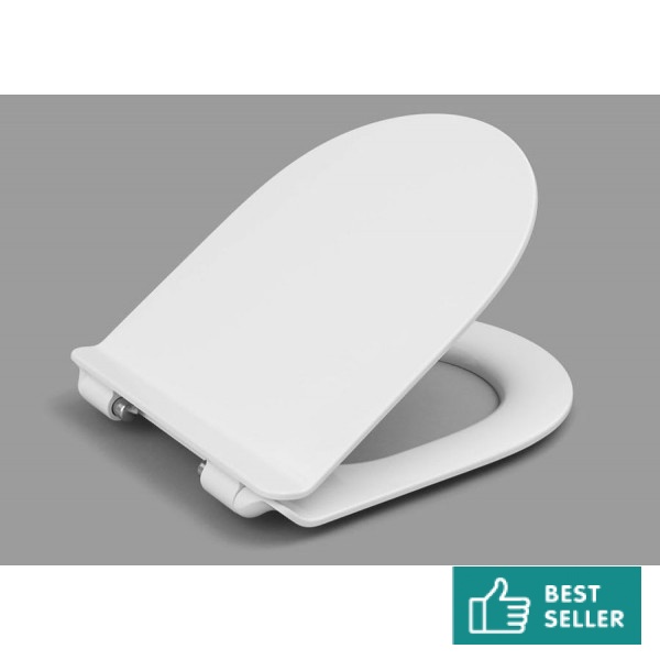 Κάλυμμα λεκάνης soft closing Sandwich quick release, slim, χρώμα: Λευκό Καλύμματα