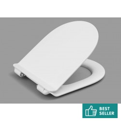Κάλυμμα λεκάνης soft closing Sandwich quick release, slim, χρώμα: Λευκό Καλύμματα