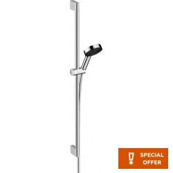 Βέργα ντους 90cm από ορείχαλκο 105 Relaxation με τηλέφωνο & σπιράλ, χρώμα: Χρωμέ επιφάνεια: Γυαλιστερή