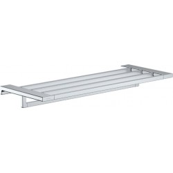Shelve for towel 64,8x24,8 material: Brass Wall-hung, color: Chrome surface: Glossy