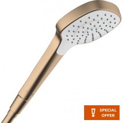 Shower head 1 jet, color: Bronze surface: Brushed Hand showers