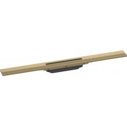 Shower channel cover material: Inox, color: Bronze Linear shower drains