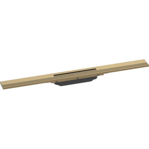 Shower channel cover material: Inox, color: Bronze Linear shower drains