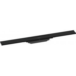 Shower channel cover material: Inox, color: Black