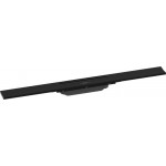 Shower channel cover material: Inox, color: Black Shower channel cover material: Inox, color: Black Linear shower drains