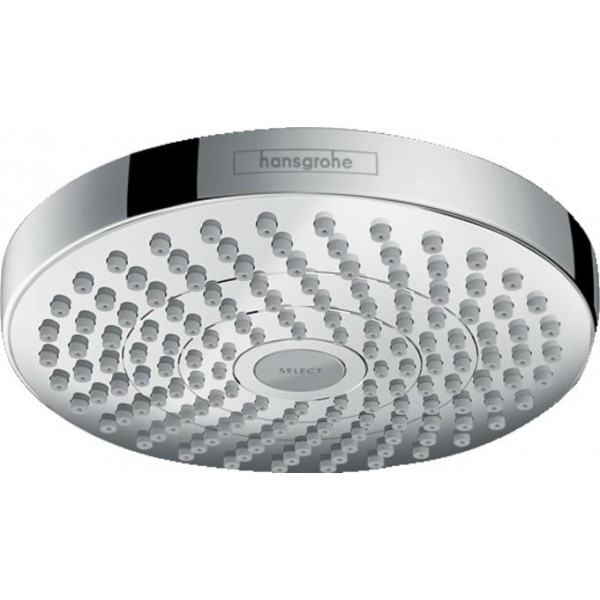 Shower head Wall-mounted / Ceiling-mounted 18,7x18,7 material: Brass, style: 2 sprays 180, color: Chrome surface: Glossy Shower head Wall-mounted / Ceiling-mounted 18,7x18,7 material: Brass, style: 2 sprays 180, color: Chrome surface: Glossy