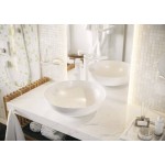 Hook Flat wall mounted material: Brass single, color: White surface: Matt Hooks