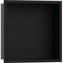 Ράφι μπάνιου 29,2x29,2x10 από inox inox 304, χρώμα: Μαύρο επιφάνεια: Ματ Ράφια μπάνιου 