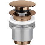 Waste Valve Without overflow material: Brass surface: Glossy, color: Bronze Waste overflows Waste Valve Without overflow material: Brass surface: Glossy, color: Bronze Waste overflows