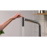 Kitchen tap Deck-mounted material: Brass With Pull-Out Spray 2 jets 320, pull-out spray, color: Chrome surface: Glossy Deck-mounted Kitchen tap Deck-mounted material: Brass With Pull-Out Spray 2 jets 320, pull-out spray, color: Chrome surface: Glossy Deck-mounted