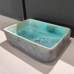 Νιπτήρας ελευθέρας τοποθέτησης 50x38x13 από κεραμικό χωρίς οπή χωρίς υπερχείλιση, χρώμα: Πράσινο επιφάνεια: Γυαλιστερή Ελευθέρας τοποθέτησης Νιπτήρας ελευθέρας τοποθέτησης 50x38x13 από κεραμικό χωρίς οπή χωρίς υπερχείλιση, χρώμα: Πράσινο επιφάνεια: Γυαλιστερή Ελευθέρας τοποθέτησης