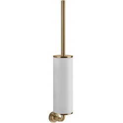 Πιγκάλ (Σκουπάκι) από inox επίτοιχος τύπος Warm bronze brushed PVD, χρώμα: Μπρονζέ επιφάνεια: Βουρτσισμένη