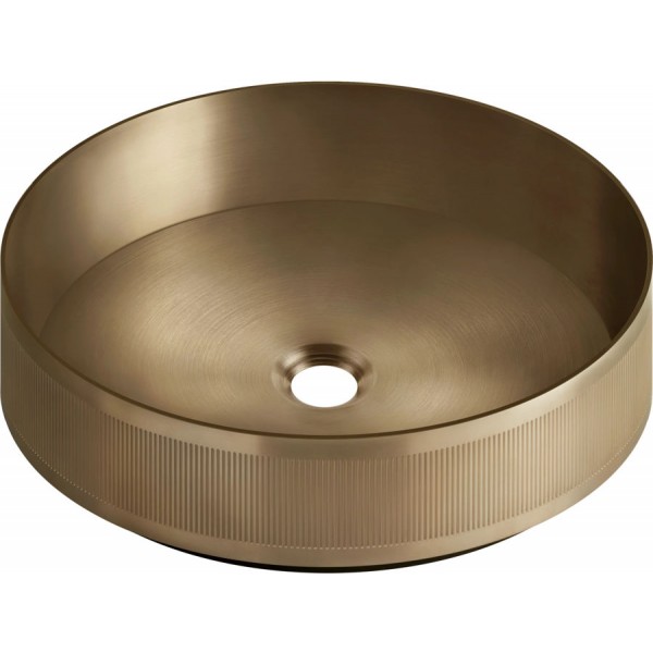 Νιπτήρας ελευθέρας τοποθέτησης 40x40x12,5 από inox χωρίς οπή χωρίς υπερχείλιση Warm Bronze Brushed PVD,rigato, χρώμα: Μπρονζέ επιφάνεια: Βουρτσισμένη Ελευθέρας τοποθέτησης Νιπτήρας ελευθέρας τοποθέτησης 40x40x12,5 από inox χωρίς οπή χωρίς υπερχείλιση Warm Bronze Brushed PVD,rigato, χρώμα: Μπρονζέ επιφάνεια: Βουρτσισμένη Ελευθέρας τοποθέτησης