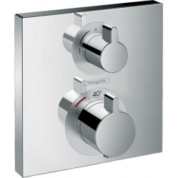 Thermostat for tap external part 1 way material: ABS surface: Glossy, color: Chrome Thermostats