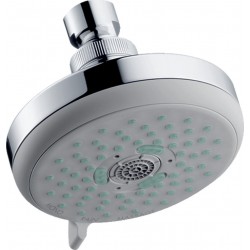 Shower head Wall-mounted / Ceiling-mounted 10x10 material: Brass, style: 3 sprays, color: Chrome surface: Glossy